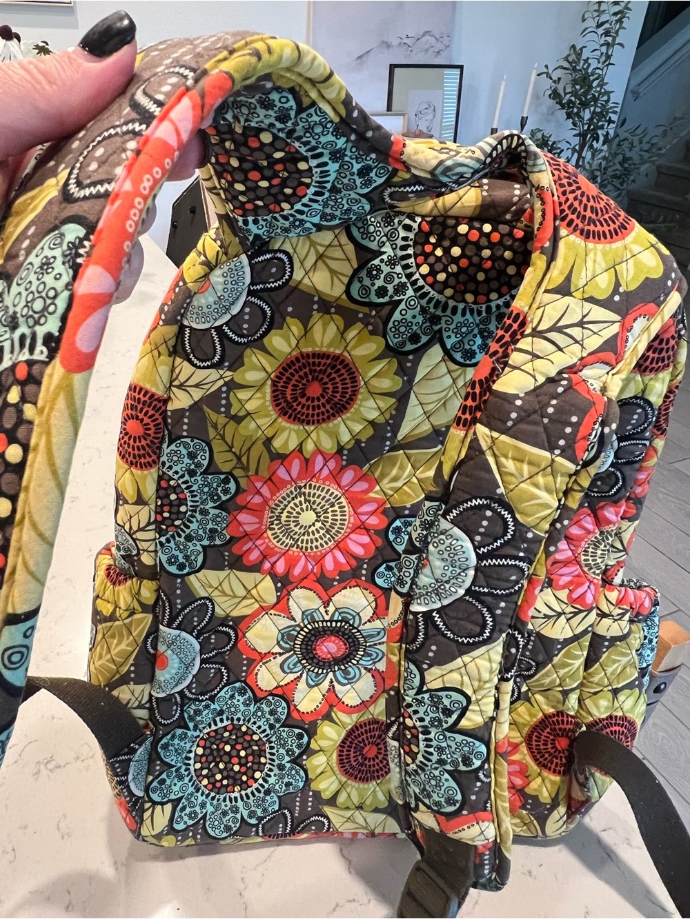 Vera Bradley Diaper Bag Packpack - Large size - Picture 5 of 8